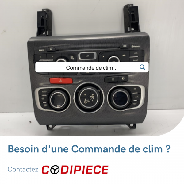 Commande de chauffage / climatisation pour tous modèles près de Toulon dans le Var